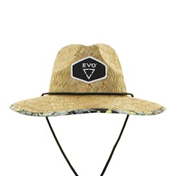 EVO Straw Lifeguard Hat - Brooke Front Thumbnail}