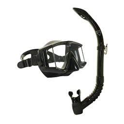 EVO Capri Mask and Snorkel Combo Black Thumbnail Thumbnail}