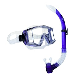 EVO Capri Mask and Snorkel Combo Blue Thumbnail Thumbnail}