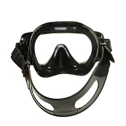 EVO Capri Mask and Snorkel Combo Black Back View Thumbnail}