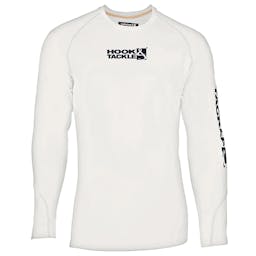 Hook & Tackle Hooked Long Sleeve Performance Shirt - White - Front Thumbnail}