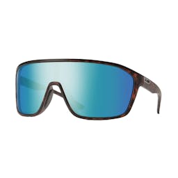 Smith Boomtown Sunglasses - Matte Tortoise Frame / Opal Mirror Lens Thumbnail}
