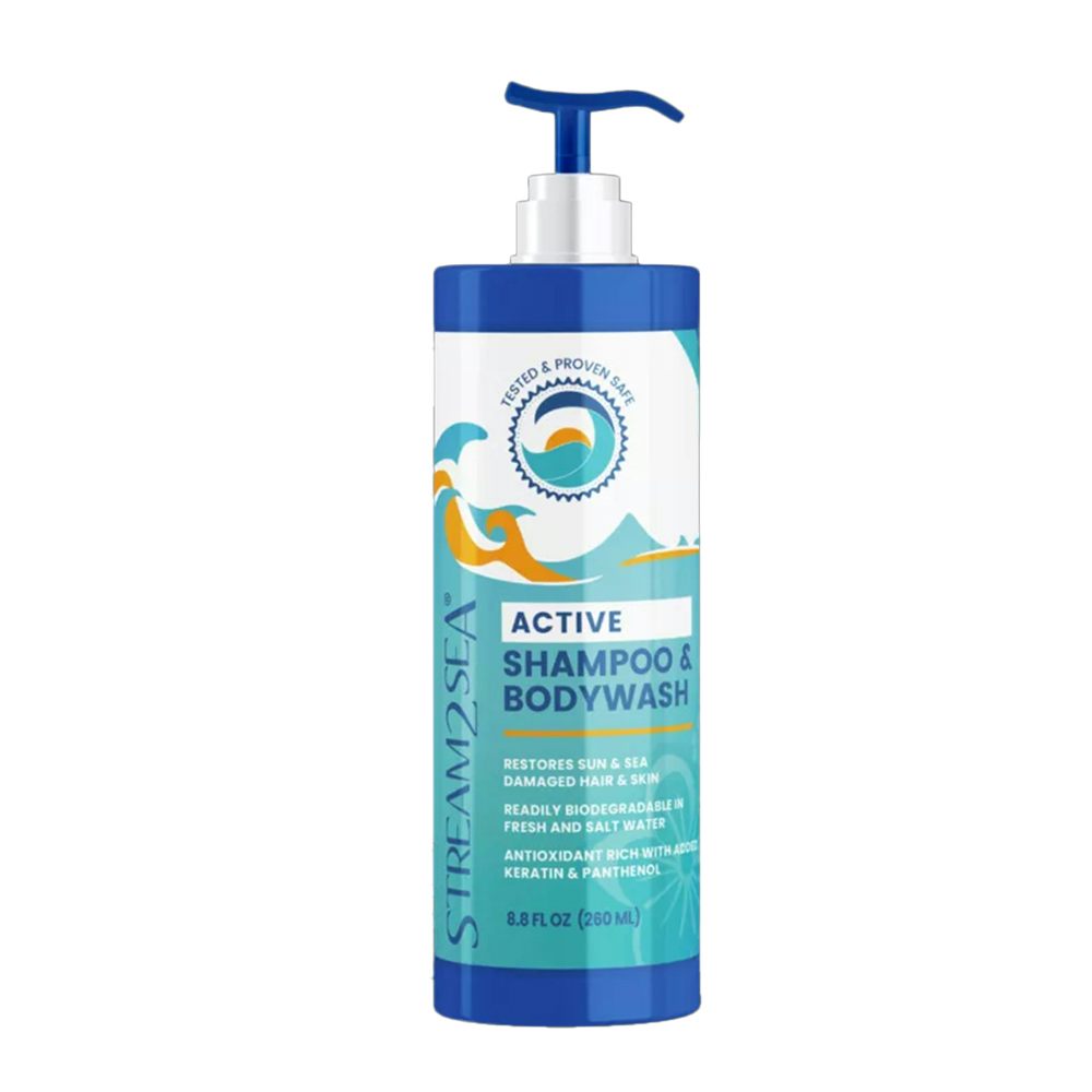 Stream2Sea 3-in-1 Conditioning Shampoo & Body Wash, 8.5oz