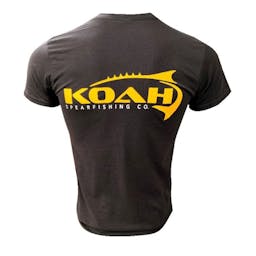 Koah Vintage Black Logo Short Sleeve T-Shirt - Back Thumbnail}