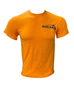 Koah Logo Short Sleeve T-Shirt (Orange) Front Thumbnail}