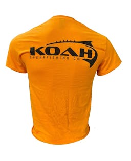 Koah Logo Short Sleeve T-Shirt (Orange) Back Thumbnail}