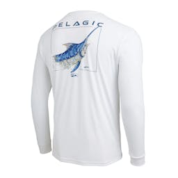Pelagic Aquatek Marlin Long Sleeve Performance Shirt - Default Thumbnail}