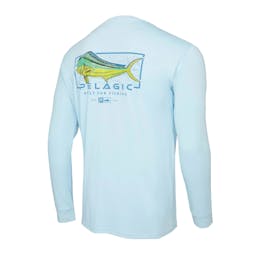 Pelagic Aquatek Mahi Mind Long Sleeve Performance Shirt - Back Thumbnail}