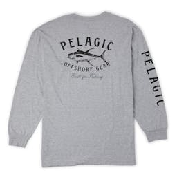 Pelagic Premium Tuna Long Sleeve Shirt (Men’s) - Back Thumbnail}