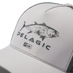Pelagic Echo Gyotaku Performance Trucker Hat Thumbnail}