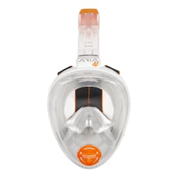 Ocean Reef Aria Junior Full Face Snorkel Mask - White Thumbnail}