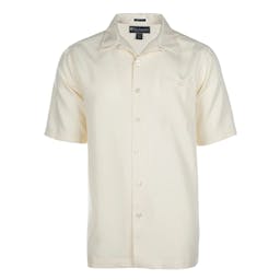 Weekender Old Fashioned Guy Short Sleeve Shirt - Ivory - Front Thumbnail}