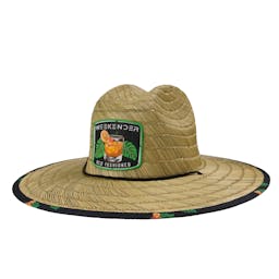 Weekender Old Fashioned Straw Hat - Front Thumbnail}