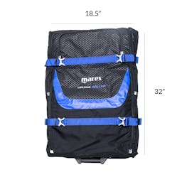 Mares Cruise Backpack Roller Bag - Blue Info Thumbnail}