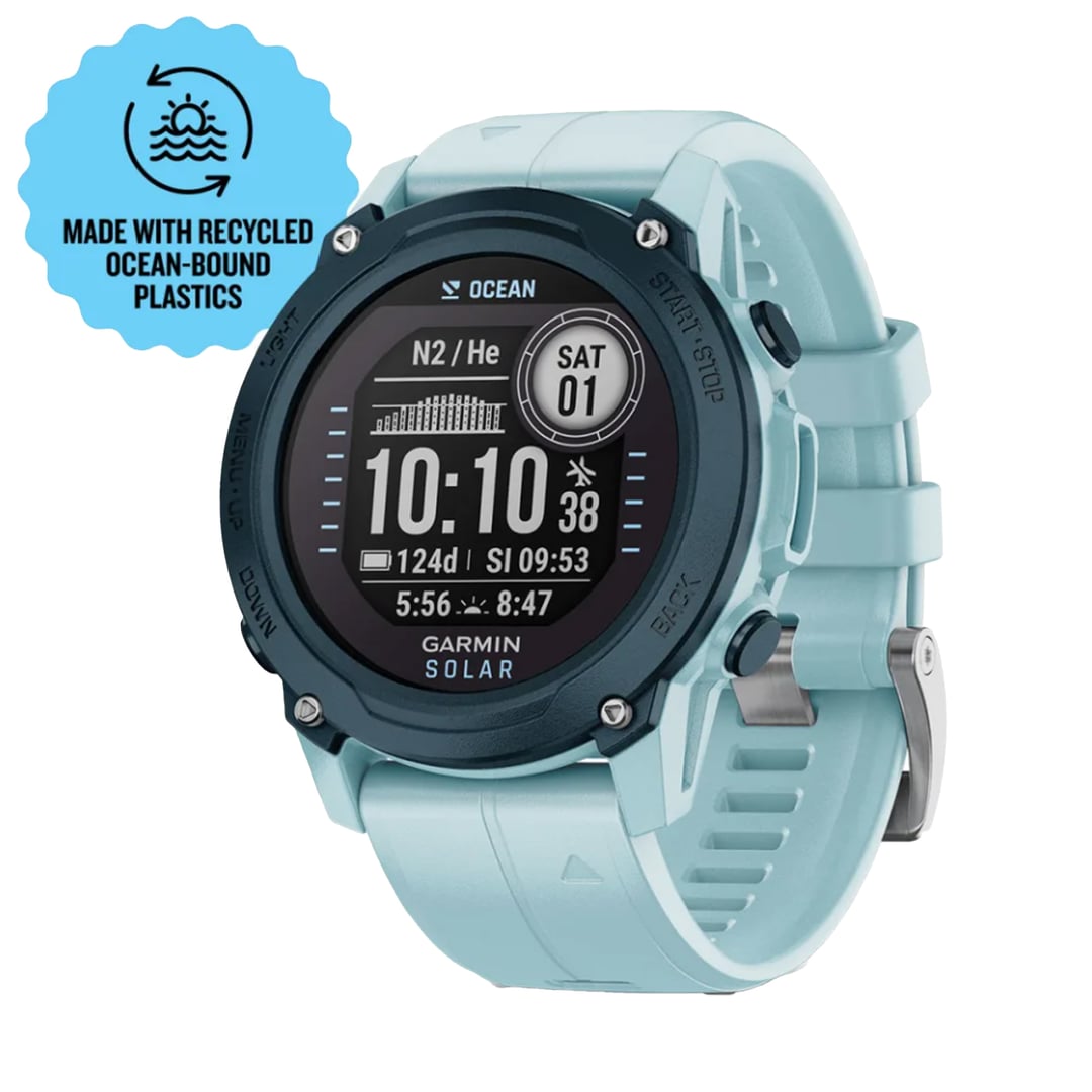 Garmin Descent™ G1 Solar Wrist Dive Computer — Ocean Edition