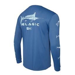 Performance fishing shirt - Pelagic Aquatek Gyotaku Long Sleeve Performance Shirt Thumbnail}