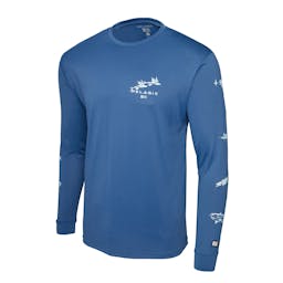 Lightweight - Pelagic Aquatek Gyotaku Long Sleeve Performance Shirt Thumbnail}