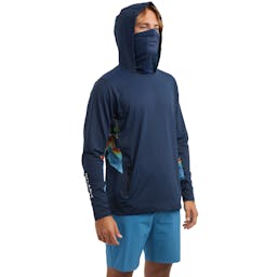 Pelagic Exo-Tech Sonar Hooded Performance Shirt (Men’s) - Model Thumbnail}