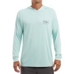Pelagic Aquatek Rodman Hooded Long Sleeve Performance Shirt (Men’s) - Front Thumbnail}