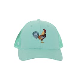 Florida Keys Rooster Trucker Hat - Seafoam Thumbnail}
