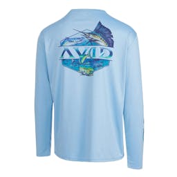 AVID Slammed AVIDry Long Sleeve Performance Shirt (Men's) - Back Thumbnail}