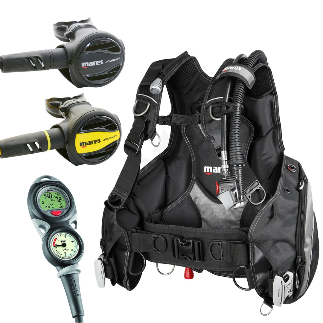 Mares Prestige Package with Mission Puck 2 Console