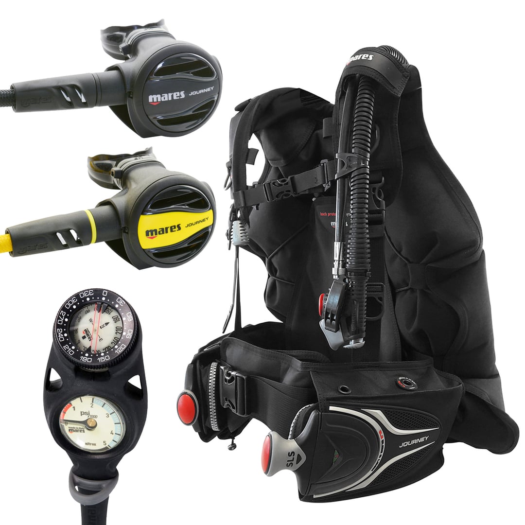 Mares Journey Package with Mission 2C Compass Console