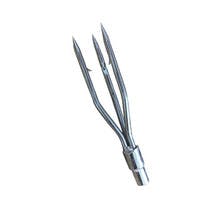 Barbed 3 Prong Spear Tip, 6mm Thread