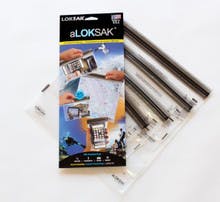 aLOKSAK 4 Pack Assorted Size Dry Bags up to 12" x 12"