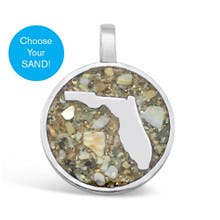 Dune Sterling Silver Florida Charm