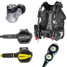 Mares Bolt Scuba Gear Package with Journey Regulator and Mission 2-Gauge Console