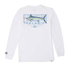 Pelagic Aquatek Marlin Mind Long Sleeve Performance Shirt (Kid's)
