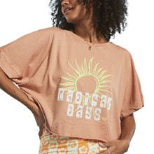 Roxy Radical Days Cropped T-Shirt (Women's)
