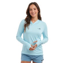Pelagic Aquatek Marlin Hooded Long Sleeve Performance Shirt (Women’s)