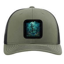Born of Water Anchor Patch Trucker Hat