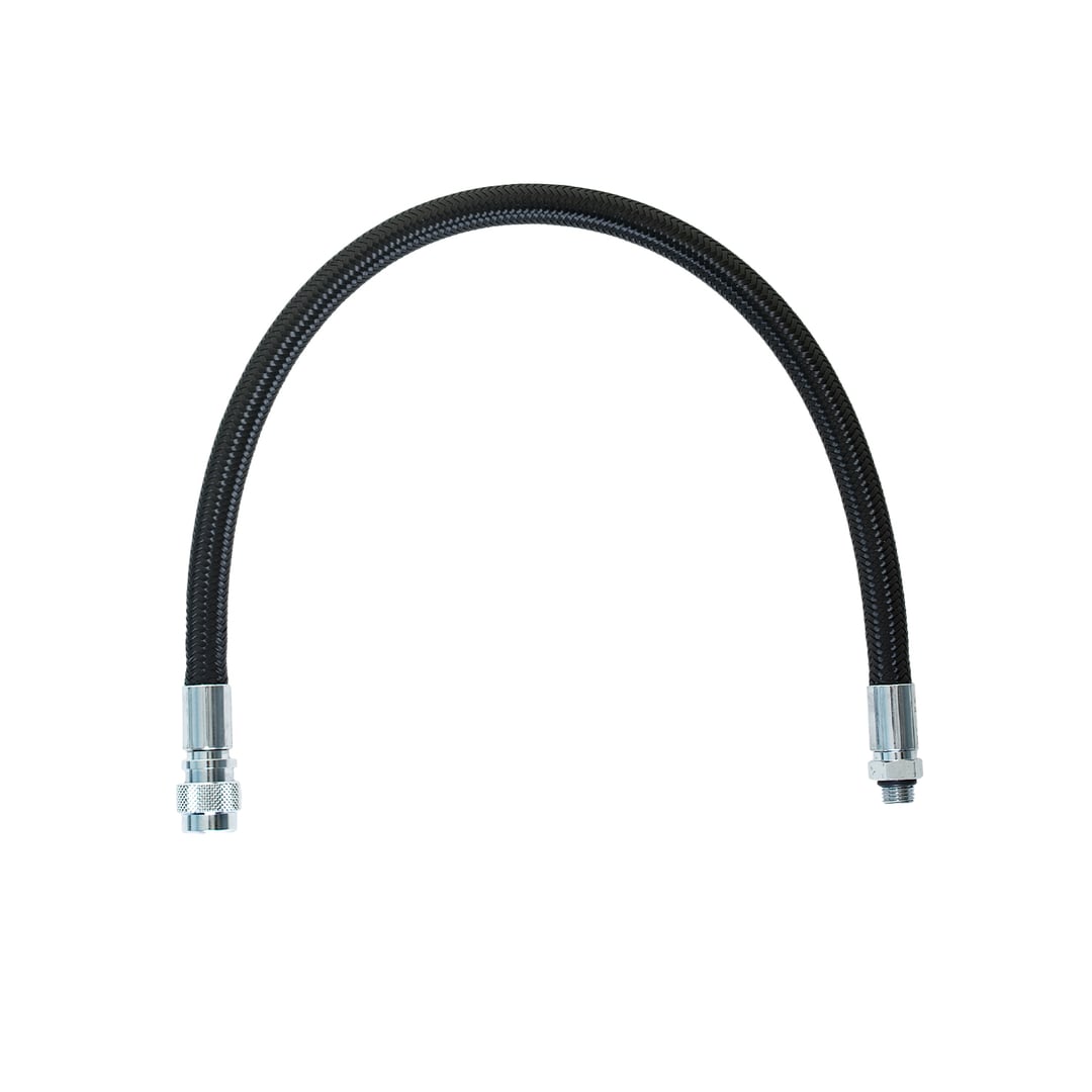 XS Scuba MIFLEX 30 Pollici Bassa Pressione Regolatore Tubo - Nero - Foto 8