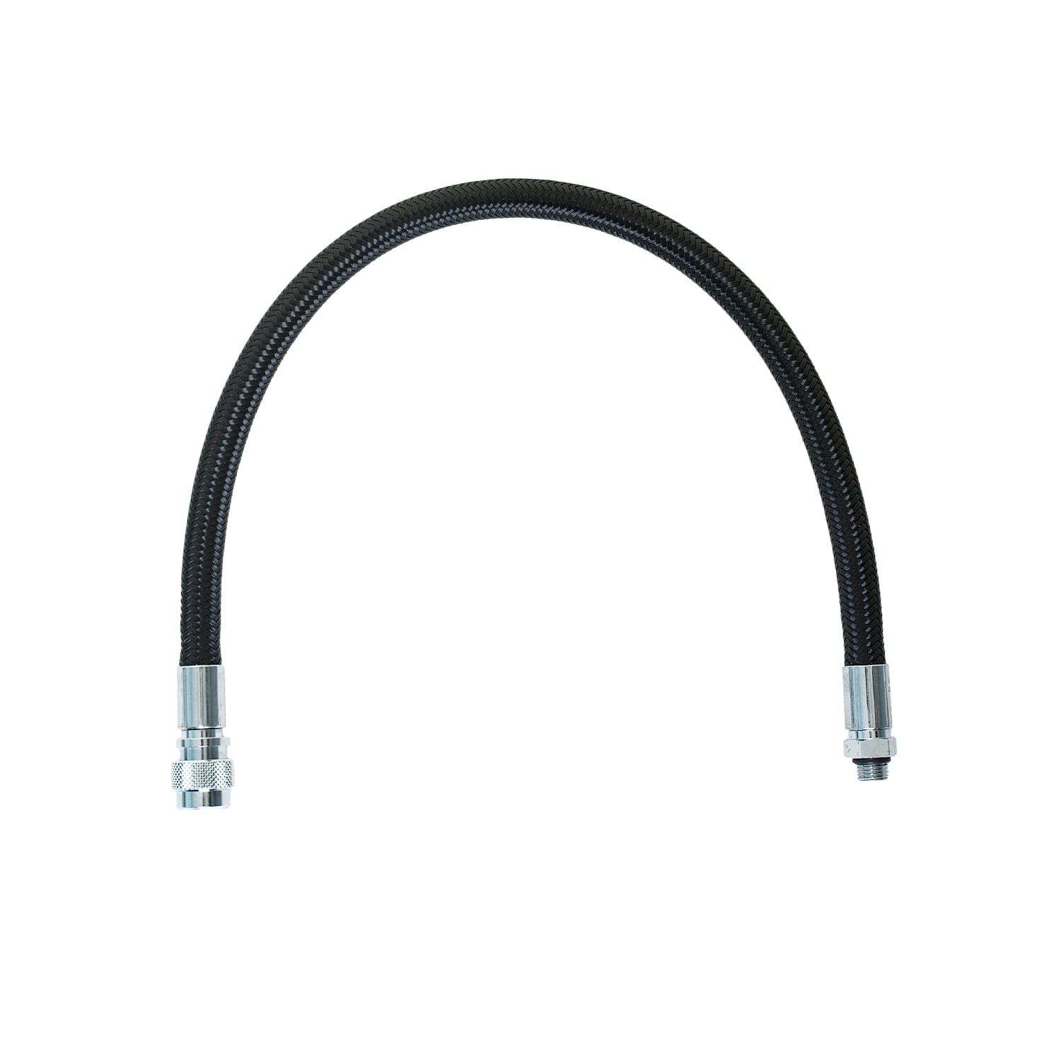 XS Scuba MIFLEX 30 Pollici Bassa Pressione Regolatore Tubo - Nero - Foto 2