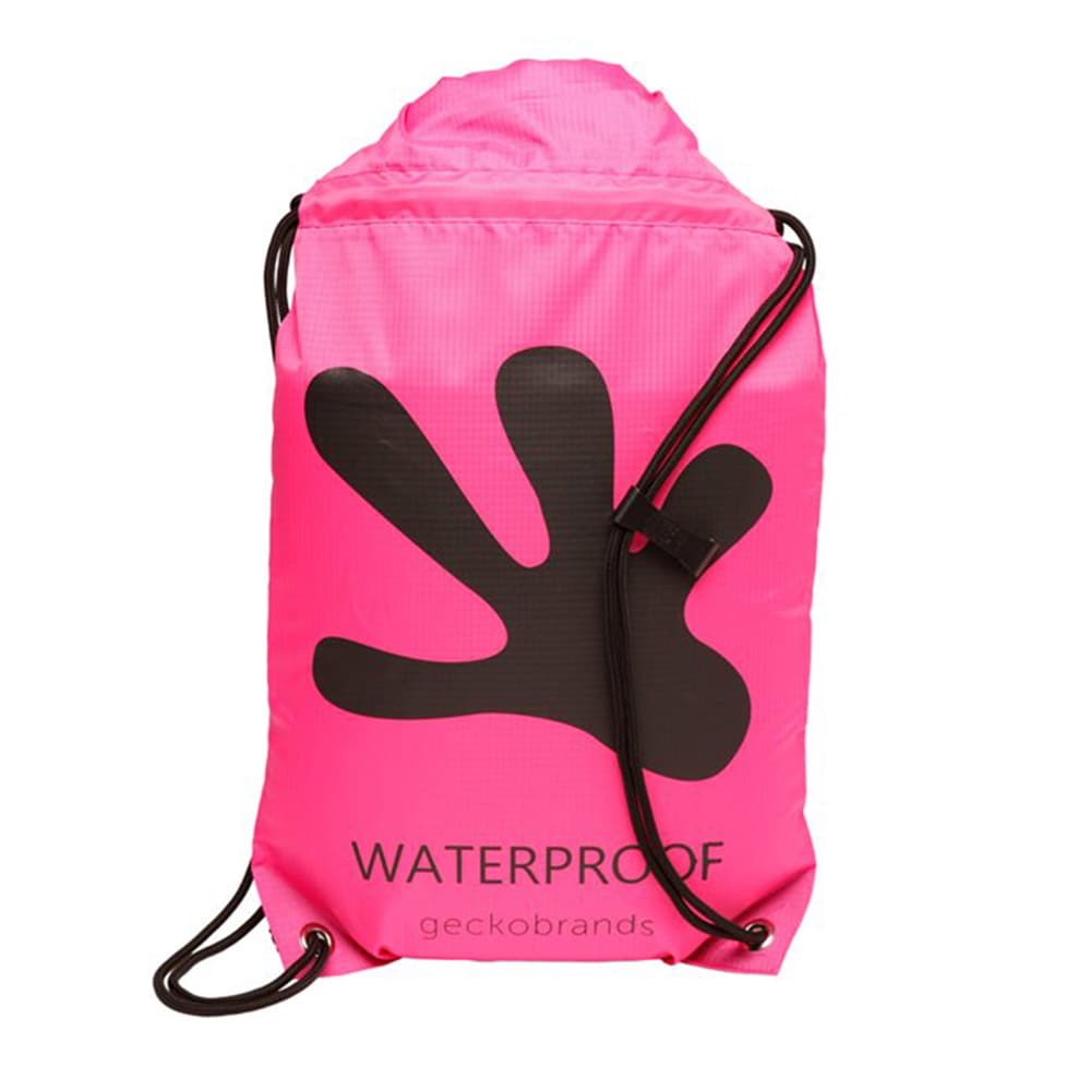 Gecko Waterproof Drawstring Backpack