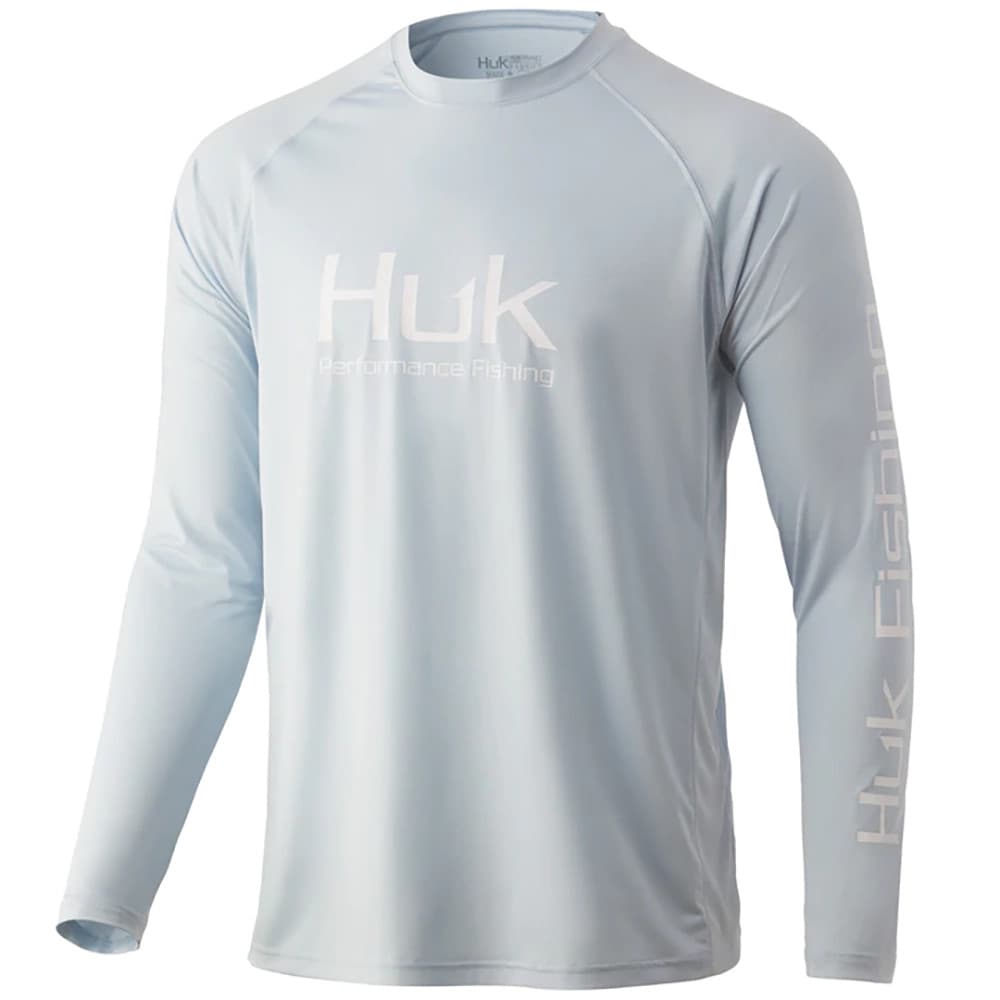 Camiseta De Manga Larga HUK Pursuit Pattern - Técnica, UPF 50+, Transpirable Para Pesca
