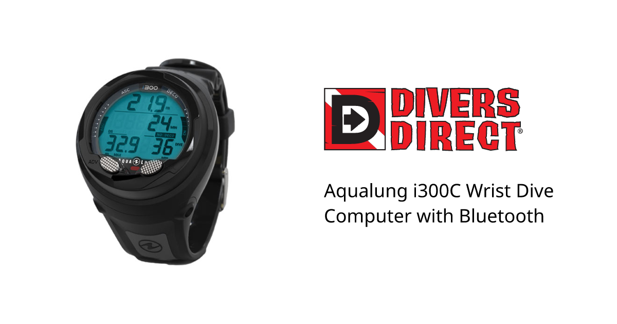 Aqualung i300C Wrist Dive Computer with Bluetooth