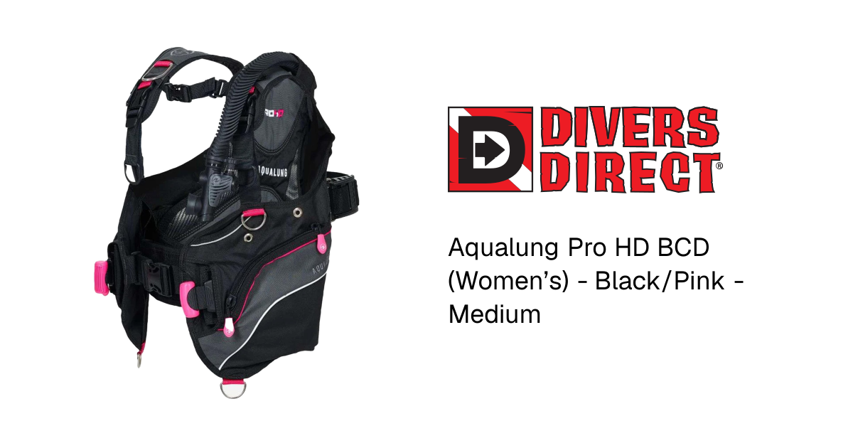 Aqualung Pro HD BCD (Women’s) - Black/Pink - Medium