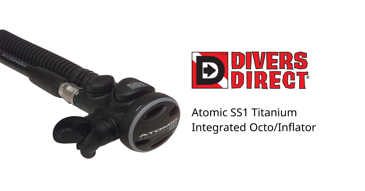 【年中無休】 SS1 Atomic Titanium Octo/Inflator Integrated レギュレータ