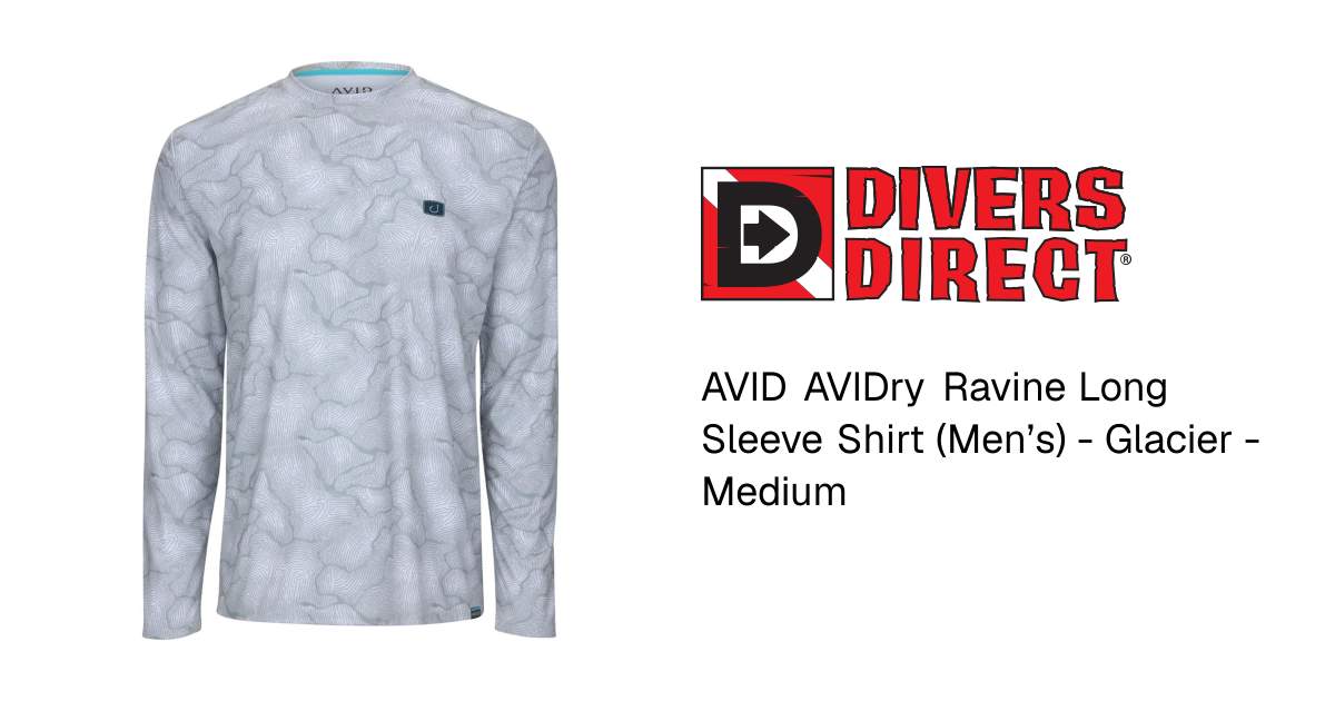 AVID AVIDry Ravine Long Sleeve Shirt (Men’s) - Glacier - Medium