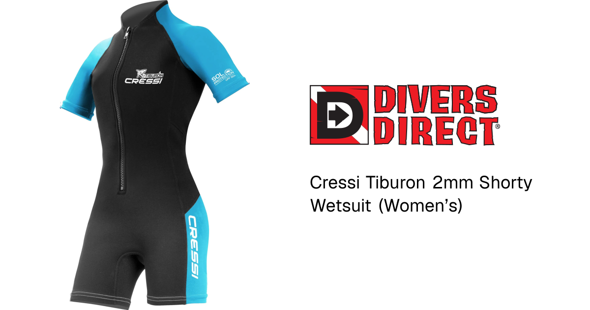 Cressi Tiburon 2mm Shorty Wetsuit (Women's)