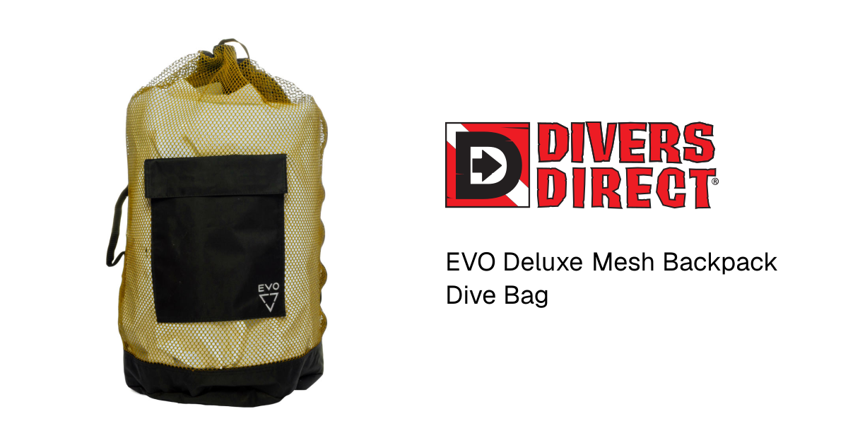 EVO Deluxe Mesh Backpack Dive Bag