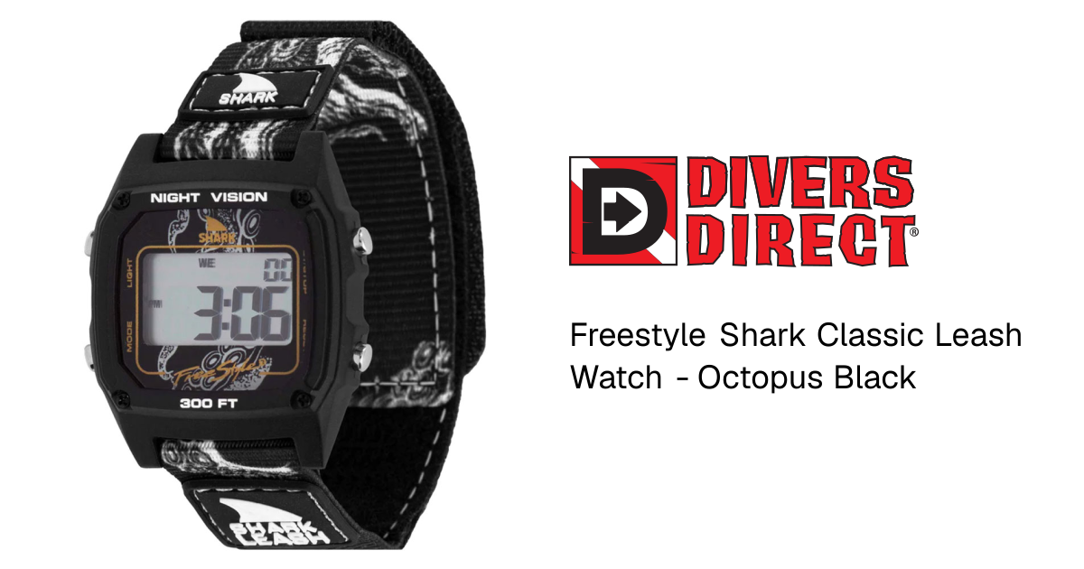 Freestyle Shark Classic Leash Watch - Octopus Black