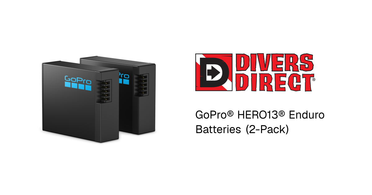 GoPro® HERO13® Enduro Batteries (2-Pack)