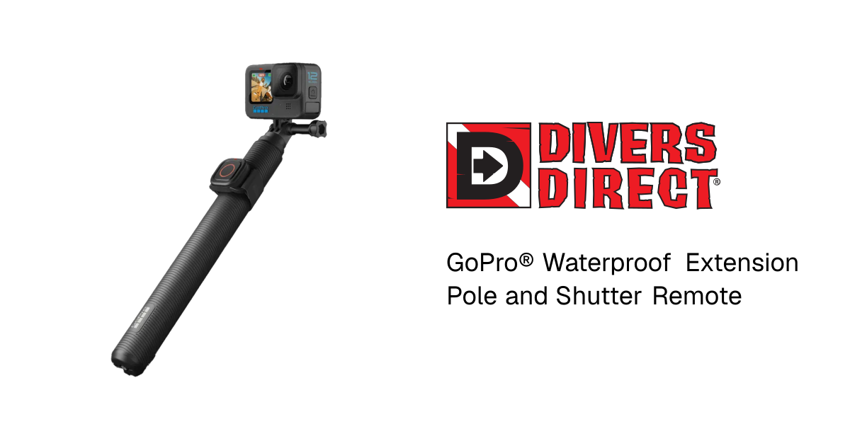 GoPro® Waterproof Extension Pole and Shutter Remote