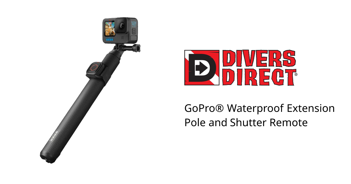 GoPro® Waterproof Extension Pole and Shutter Remote