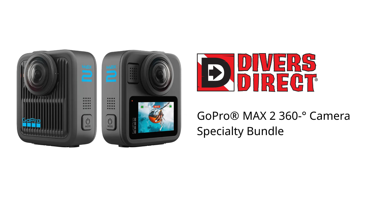 GoPro® MAX 2 360° Camera Specialty Bundle